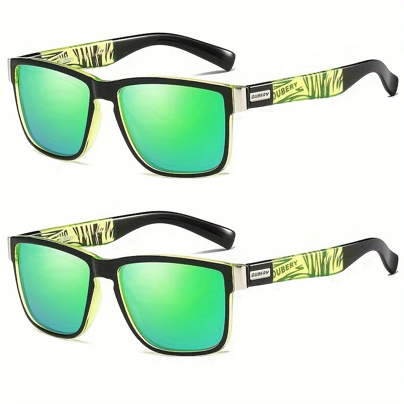 DUBERY Polarized UV400 Protection Sunglasses For Men And Women 15 Colors Model 518