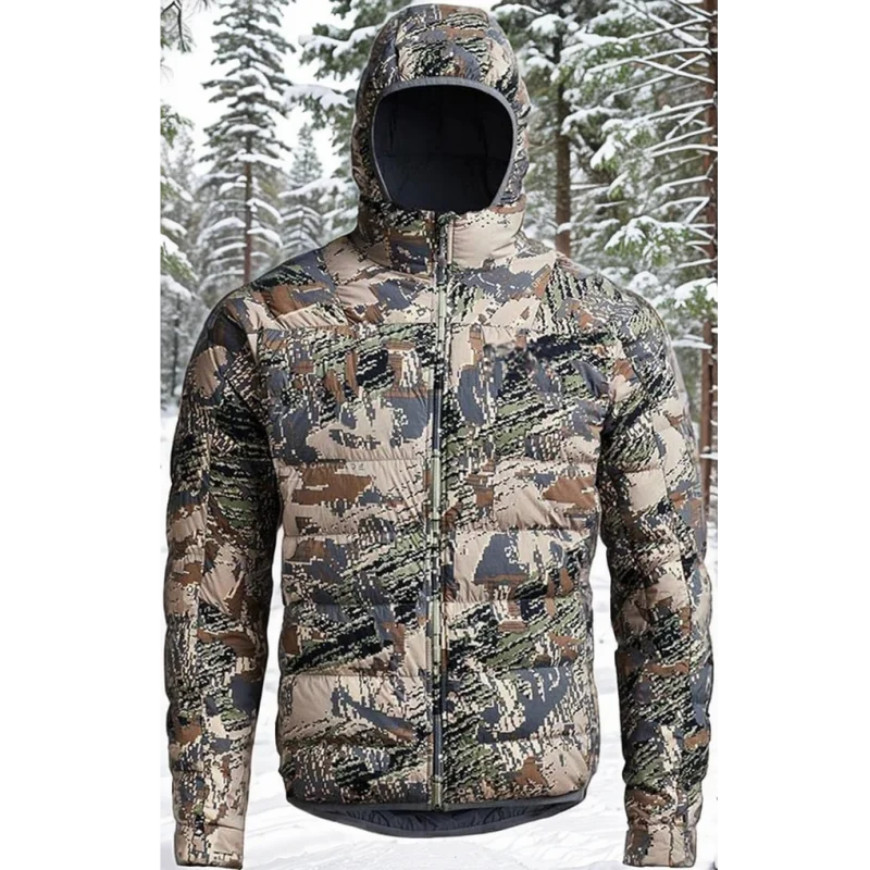 Men's Kelvin Light Down Jacket Camouflage Fishing Hunting Down Wear
