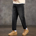 Trendy Loose Straight Casual Jeans Long Pants American Style Spring Autumn Loose Straight Cone Shape Jeans for Casual Wear