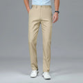 Bamboo Fiber Luxury Straight Pants Men Formal Suit Trouser