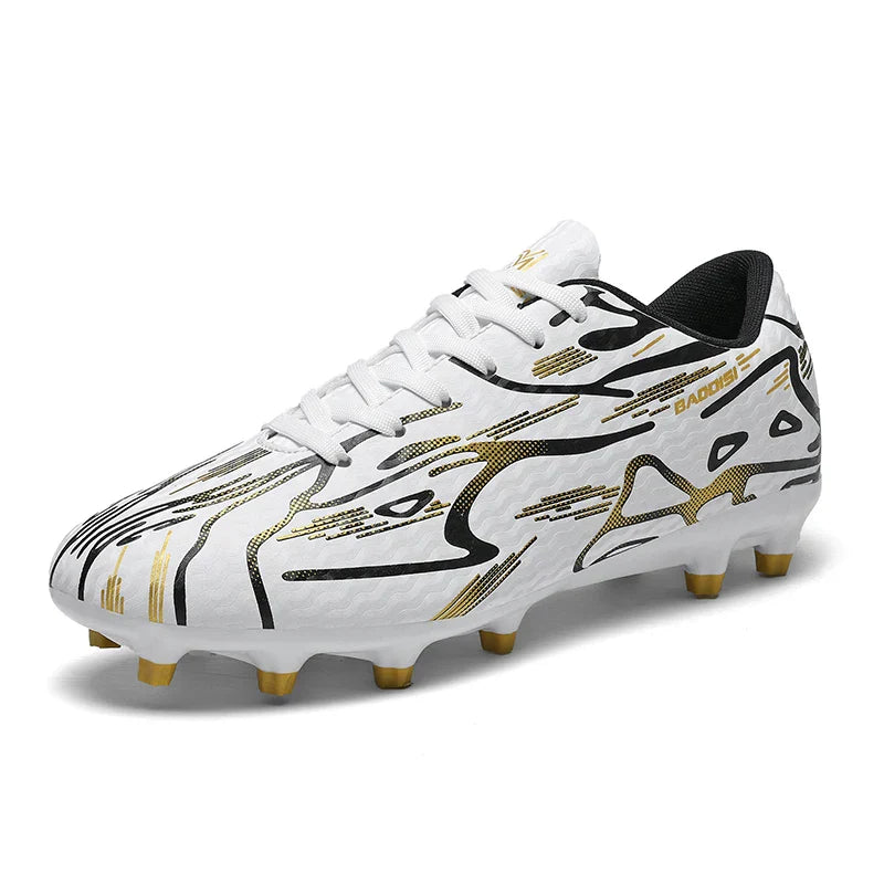 Soccer Shoes Child Football Shoes Outdoor Non-Slip Futsal Shoes Kids Sneakers Boys Low-cut Lightweight Children's Sports Shoes