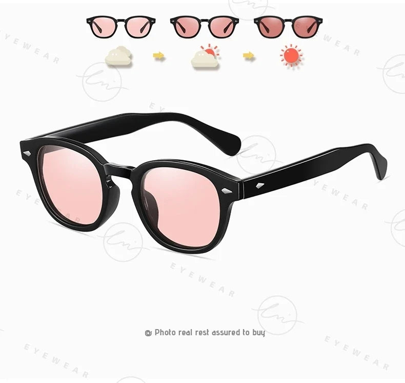 NEW Fashion Photochromic Sunglasses Women Men Polarized Blue Eyewear Drivign Outdoor UV Protection Eyewear gafas de sol mujer