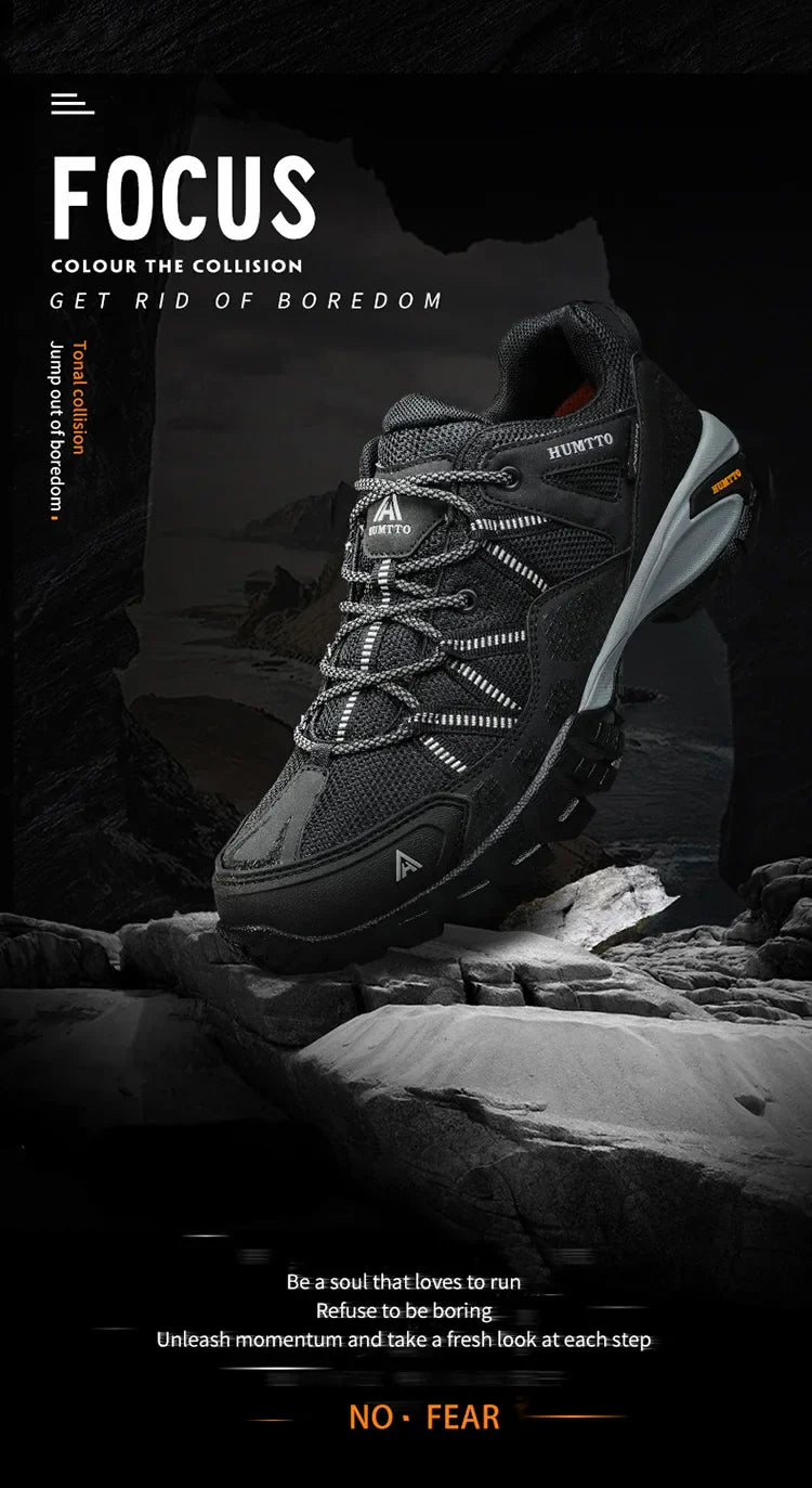 Breathable Hiking Men's Sports Shoes Luxury Designer Climbing Trekking Sneakers for Men Outdoor Work Man Boots 110609A