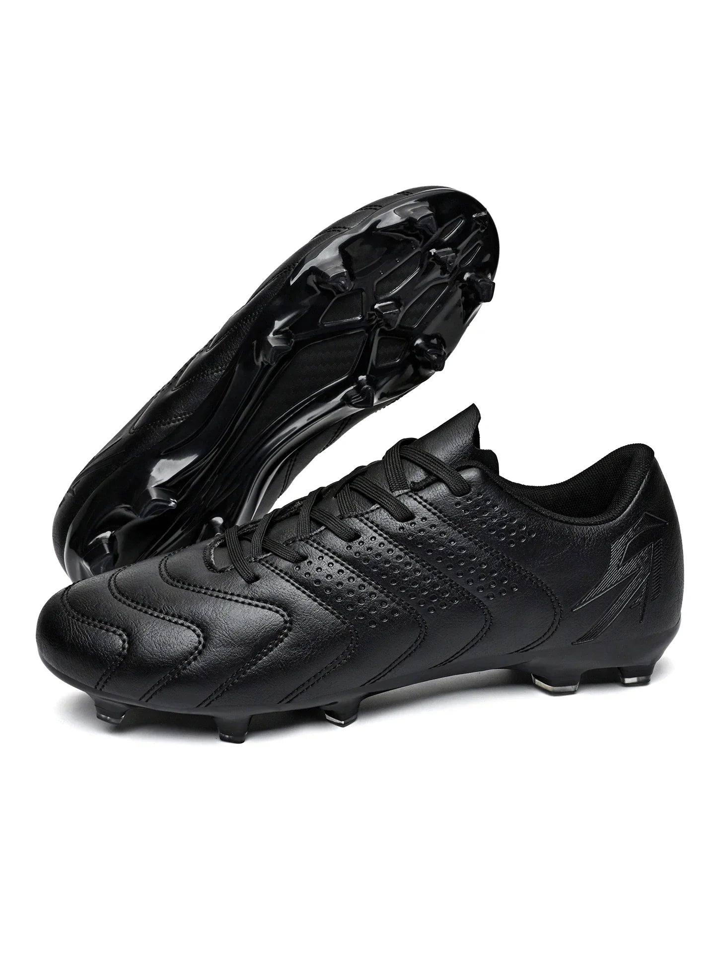AG FG Athletic Soccer cleats PU Fabric Comfort Upper TPU Anti-slip Long Studs Sole Reliable Quality Adult Kids Training Shoes