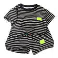 أطقم شورتات بأكمام قصيرة للأطفال