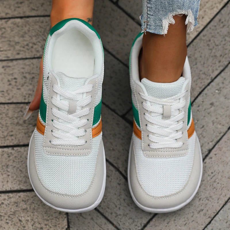 Minimalist Barefoot Shoes for Women Casual Versatile Soft Sole Wide Last Shoes Summer Breathable Comfortable Barefoot Sneakers