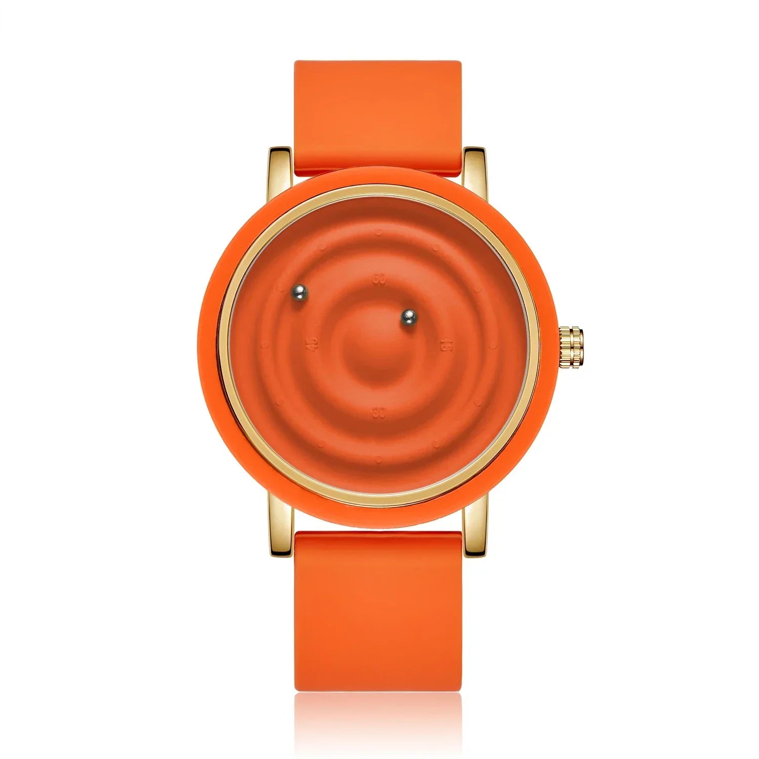 Personalized fashionable floating magnetic pointer free ball bearing creative simple waterproof quartz watch student women men