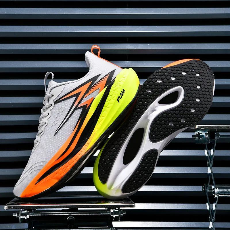 Marathon Men Running Shoes Speciality Sports Shoes Breathable Lightweight Carbon Board Women's Trend Athletic Sneakers Women