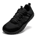 Wide Toe Walking Shoes Men Women Non Slip Outdoor Sneakers Lace Up Mesh Breathable Running Shoes