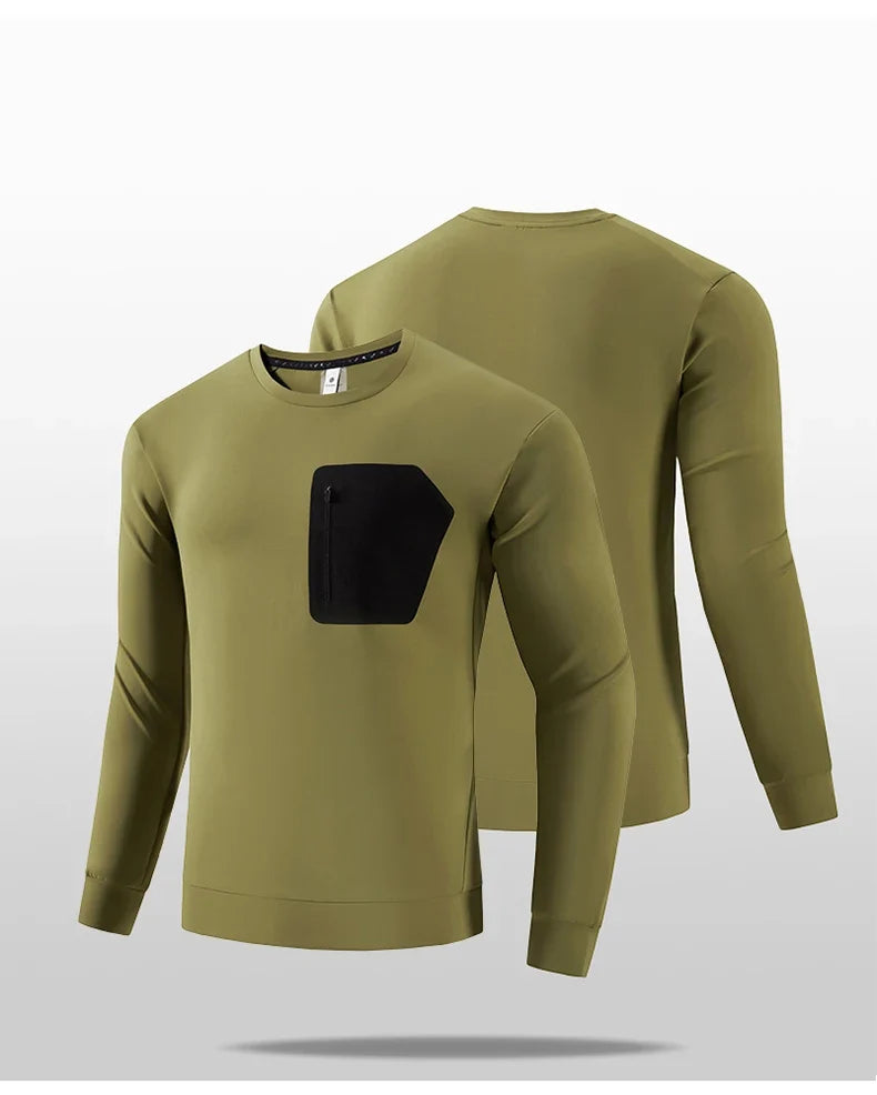 2026 spring high quality outdoor sports running cycling mountaineering long sleeve T-shirt sports lining base shirt Tops