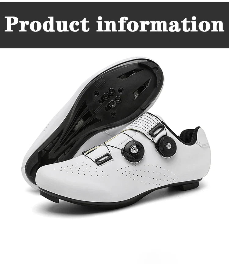 New Cycling Sports Shoes Men MTB Pedal Bicycle Shoes Women Lightweight Road Self-Locking SPD Racing Shoes Unisex Cycling Shoes