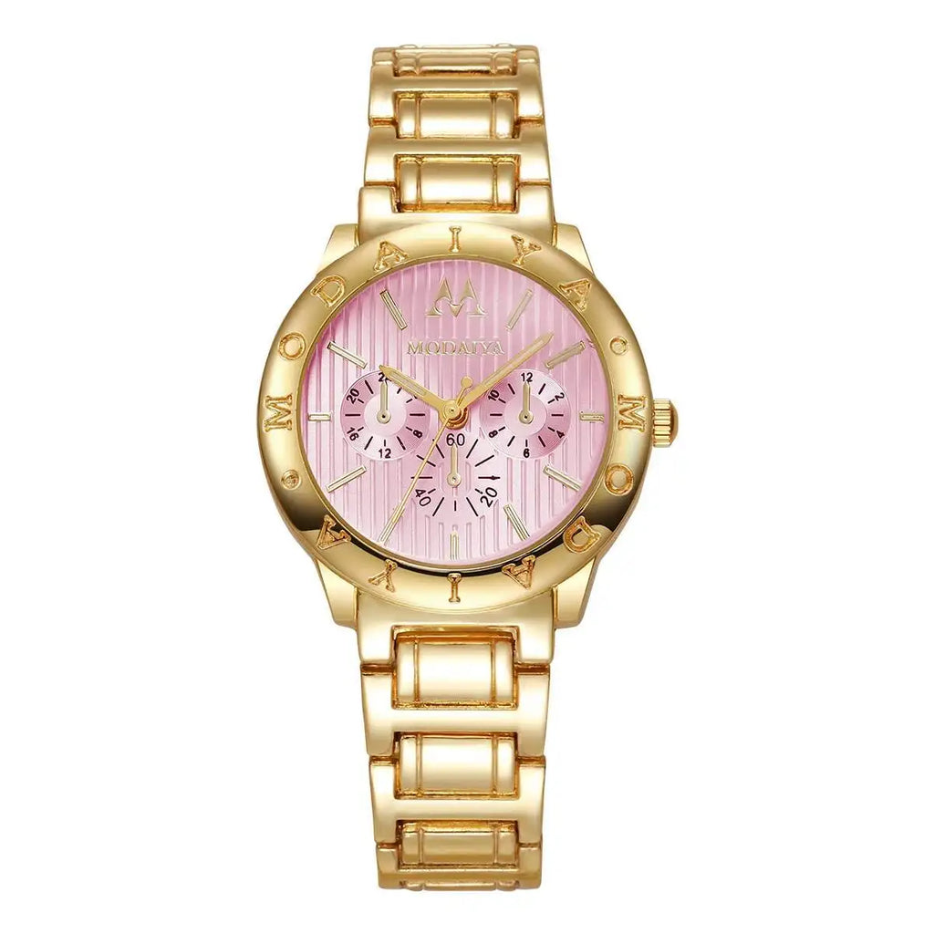 Luxury Stainless Steel Strap Women Watches Fashion Analog Quartz Wristwatches Reloj Mujer