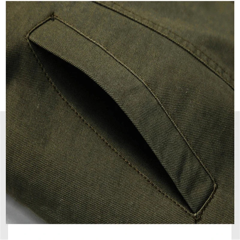 Men's Jacket Coat Casual Cotton Outdoor Quality Cotton Outwear Design Male Autumn Jacket