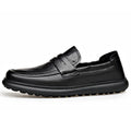 Spring Autumn New Genuine Leather Shoes for Men Black Fashion Business Casual Shoes Male High Quality Designer Loafers Man