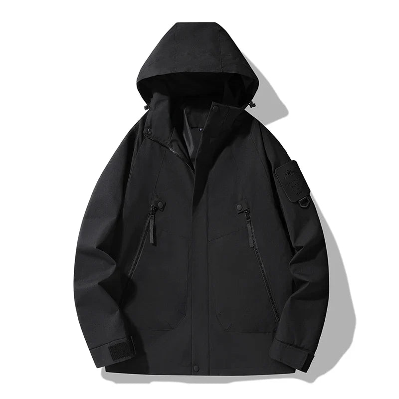 Women's Men's Waterproof Jacket Climbing Hiking Camping Trekking Windbreaker Unisex Outdoor Windproof Rain Coat Antifouling