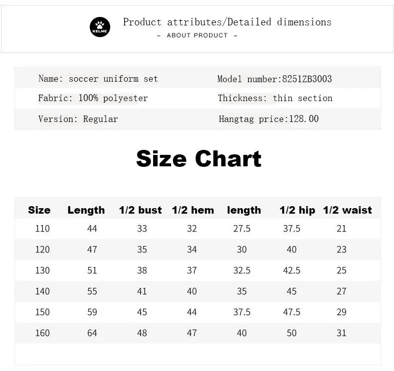 Custom Kids Soccer Jersey Goalkeeper Soccer Jerseys Team Suis Short-sleeve Training Breathable Boys football  8251ZB3003