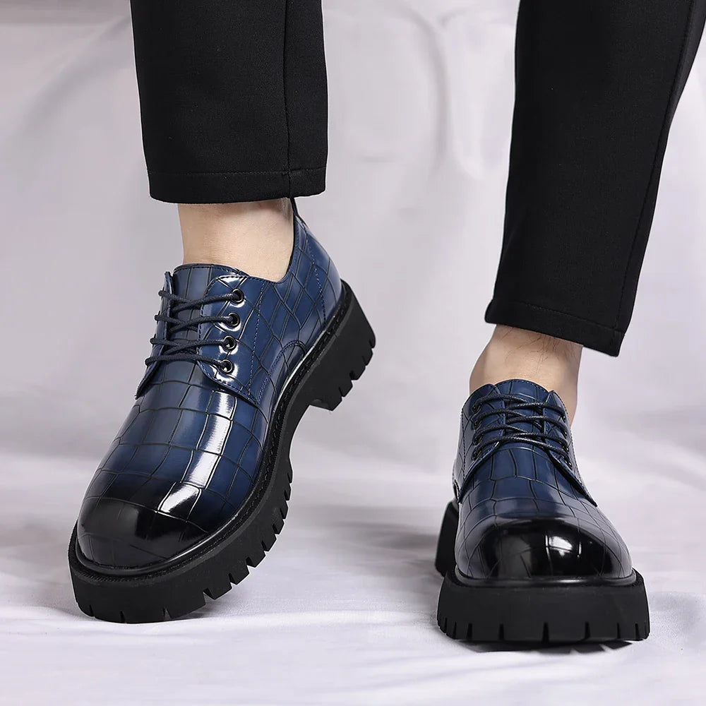 High Quality Oxford Leather Shoes Luxury Brand Leather Dress Shoe Breathable Solid Formal Casual Shoes Handmade Designer Shoes