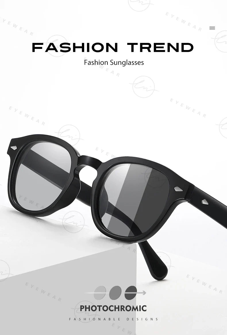 NEW Fashion Photochromic Sunglasses Women Men Polarized Blue Eyewear Drivign Outdoor UV Protection Eyewear gafas de sol mujer