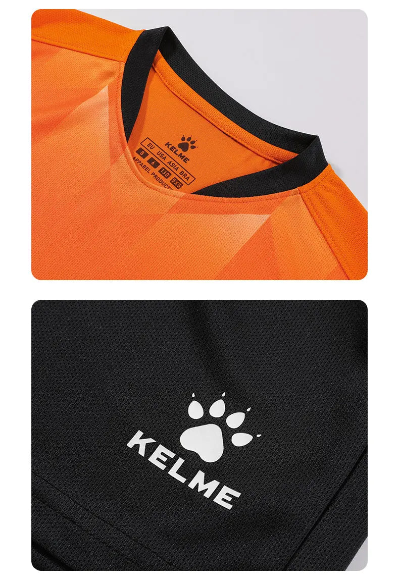 Custom Kids Soccer Jersey Goalkeeper Soccer Jerseys Team Suis Short-sleeve Training Breathable Boys football  8251ZB3003