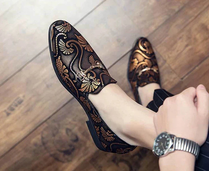With Tassels Loafers Office Leather Shoes for Men Platform Thick Sole Pointed Toe Man Casual Shoe High Quality Fashion Elegant