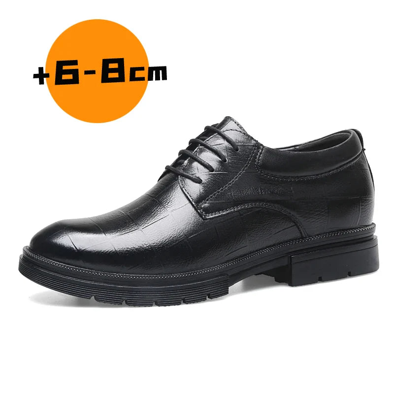 Genuine Leather Men's Oxford Shoes Lace Up Casual Shoes Comfortable Sneakers Outdoor Male Walking Shoes Formal Dress Footwear