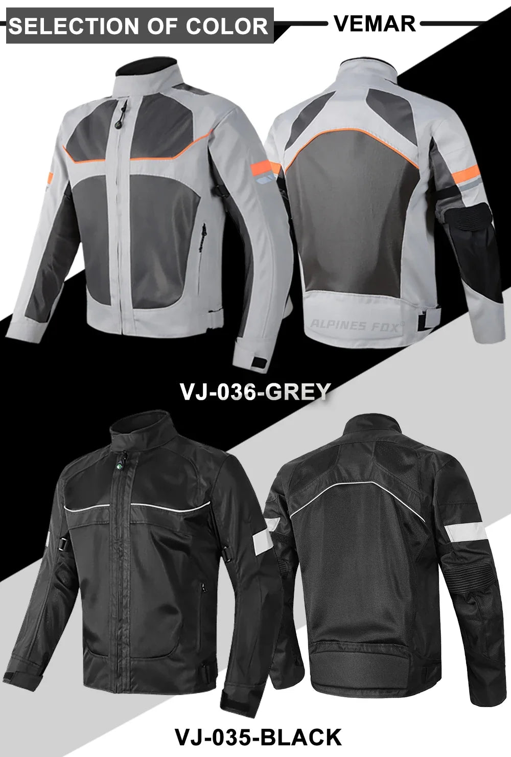 Summer Motorcycle Jacket Men's Motocross Jacket Motorcyclist Jacket Protective Gear Coat Racing Reflective Oxford Clothing M-5XL