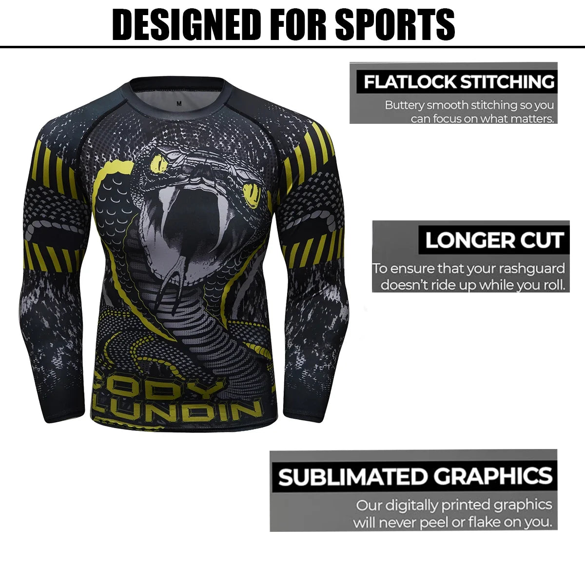 UV Sun Protection Sports Rash Guard With Snake Print Masculine jiu jitsu Bjj Rashguard No Gi MMA Clothes Compression Sweatshirts