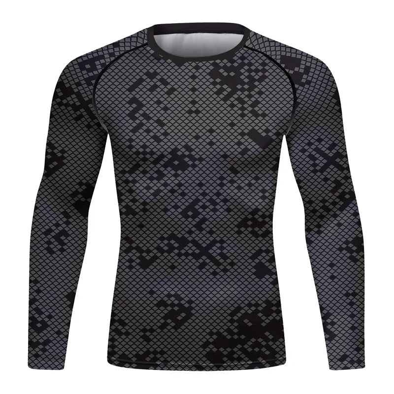 UV Sun Protection Shirt Long Sleeve Men Blouse Sports Sublimated T-Shirts Gym Swim Surf Rashguard Jiu Jitsu BJJ Tops