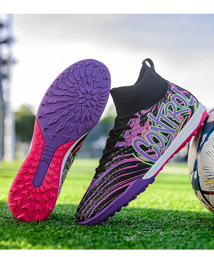 Men Soccer Shoes Society Original Football Shoes Sneaker Children Sports Casual Outdoor Unisex Grass Boy Football Field Boots