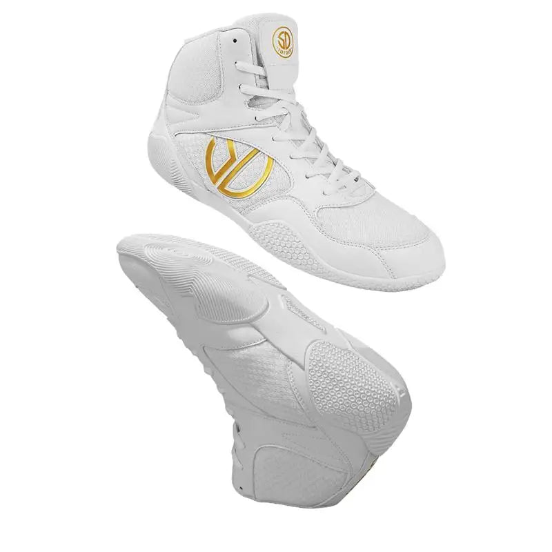 Professional Wrestling Boots Men's Lightweight Fighting Boxing Shoes High Quality Mesh Breathable Boxing Sneakers Big Size 40-50