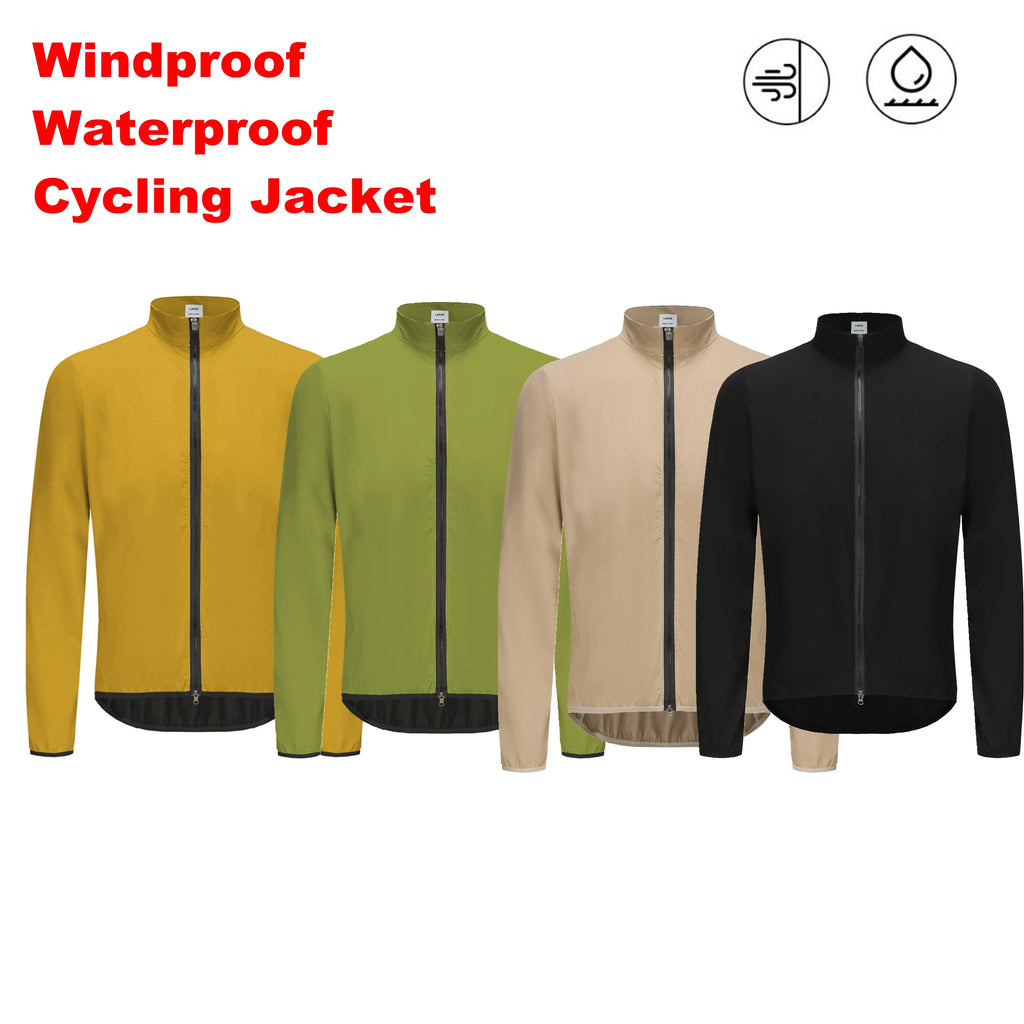 2023 Men Jerseys  Windproof Waterproof Lightweight Long Sleeve Cycling Jacket Bicycle Clothing Bike Mtb Jersey
