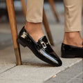 Casual Leather Loafers for Men – Slip-On Comfort Shoes, Sizes 40–48