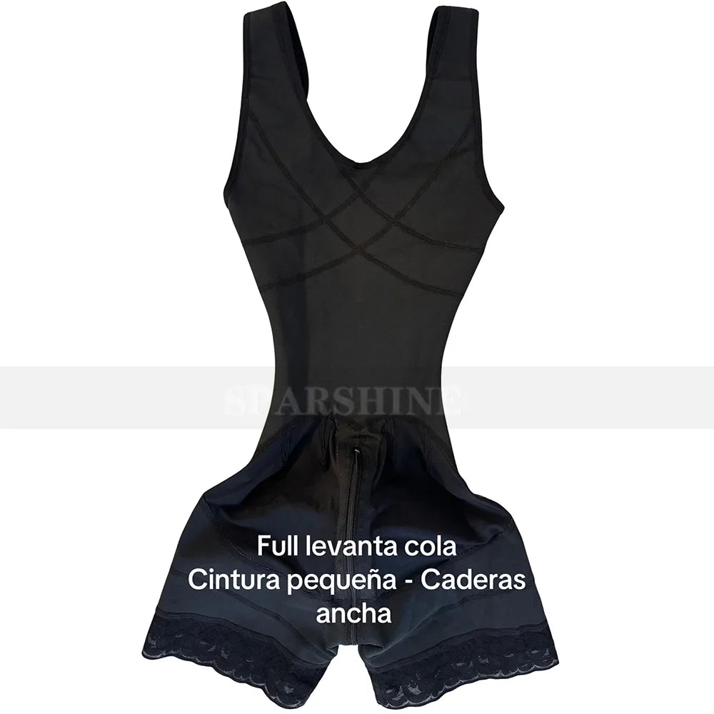 Buttocks Lifting Slimming Underwear Body Shaper Ladies Open Chest Sleeveless Jumpsuits New High Compression Shapewear Girdles
