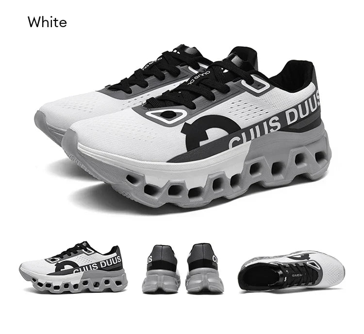 Men's Cushioning Running Shoes Lightweight Athletic Casual Sneakers Male Non-Slip Sports Shoes Outdoor Travel Walking Shoes