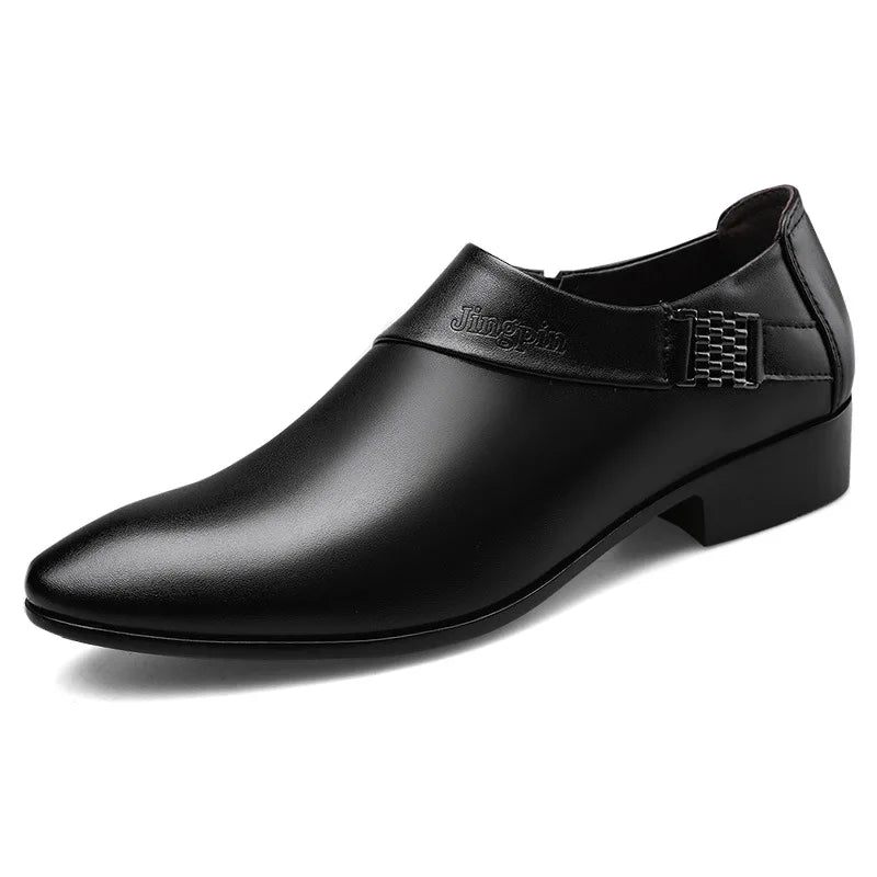 Oxfords Leather Shoes for Men Luxury Big Size 38-50 Men Dress Shoes Business Party Wedding Office Work Shoe 2025 New Men Loafers