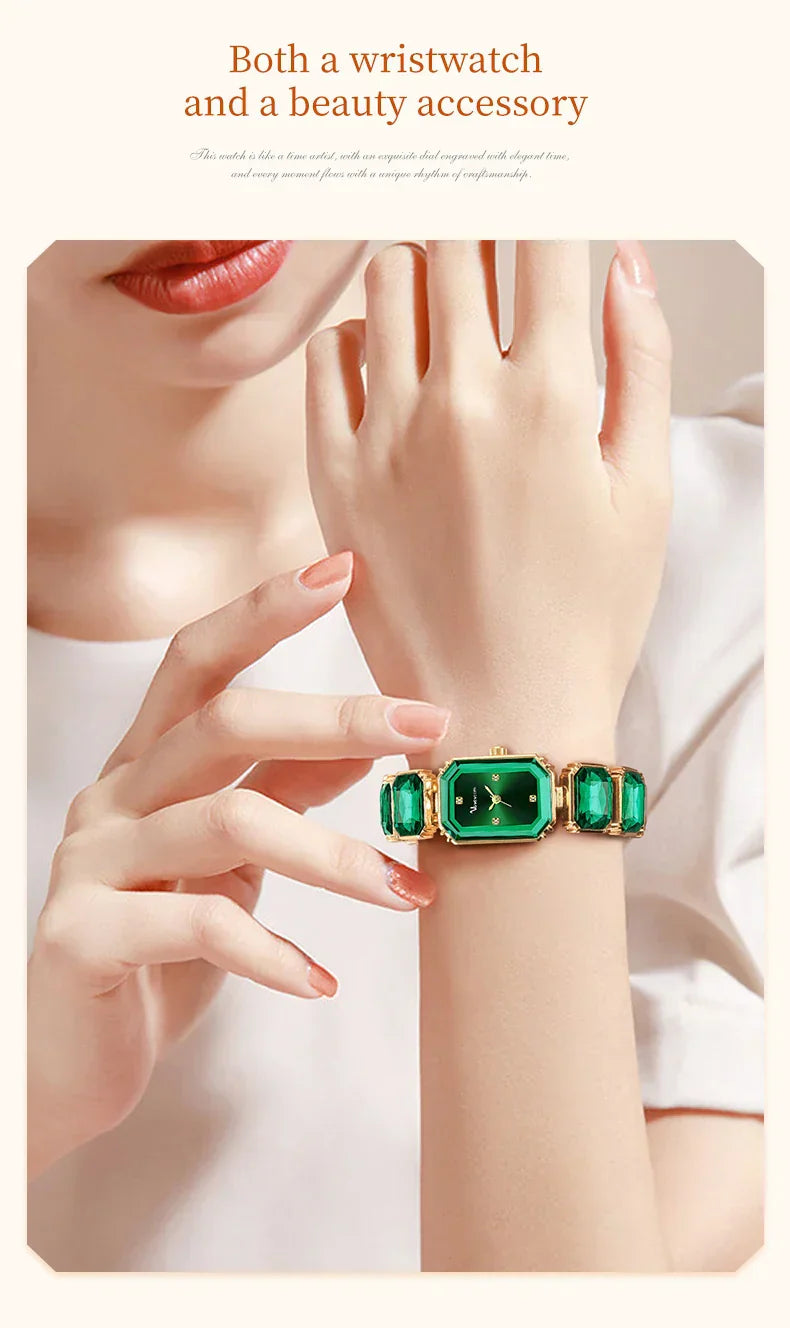 2024 New Luxury Diamond Women Bracelet Watch Fashion Rose Gold Stainless Steel Strap Original Quartz Movement Ladies Watch reloj
