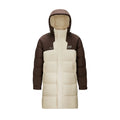 Down Jacket Men Mid-Length Hooded Sport Colorblock 2026 Winter Man Clothes Warm Outerwear Windproof Warm Colorblock Design