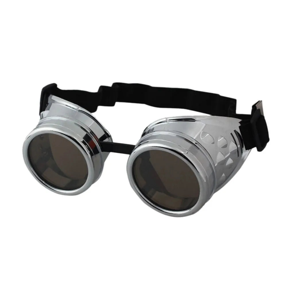 Cyber Goggles Steampunk Glasses Vintage Retro Welding Punk Gothic Sunglasses  Fashion Retro Steampunk Cyber Goggles Glasses