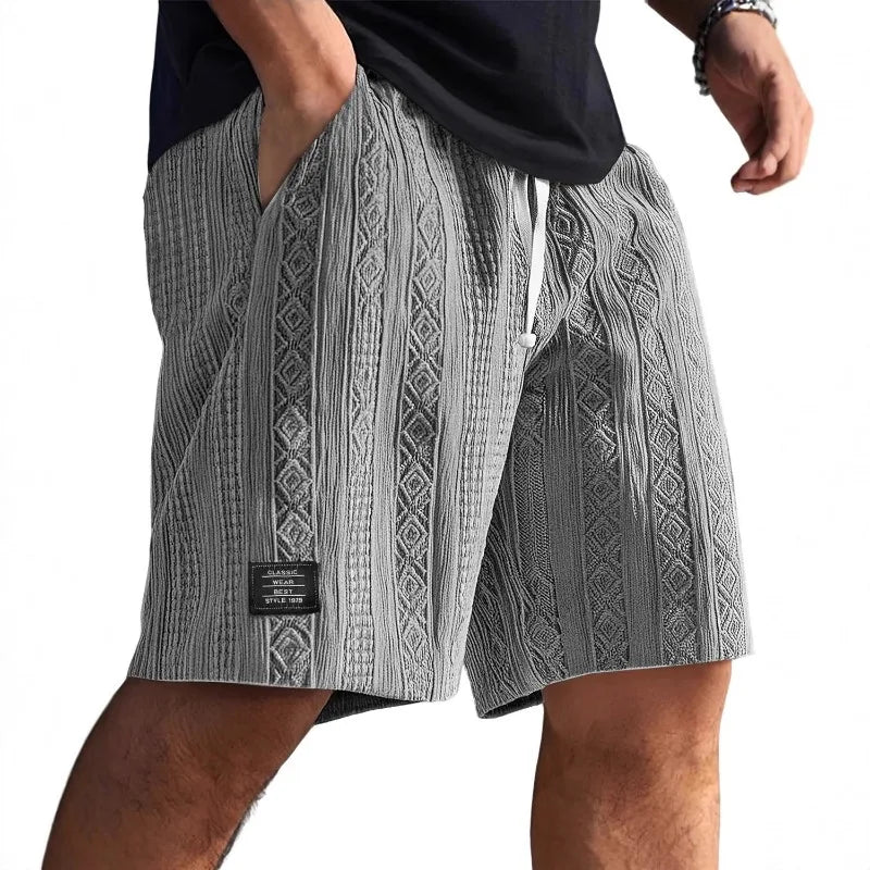Fashion Sport Shorts for Men Streetwear Harajuku Casual Short Pants Men's Summer Sweatpants Retro Solid  Men Clothes Male Roupa