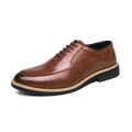 Hot Selling Pointed Dress Shoes Europe America Casual Versatile Men's Low Top Shoes High-end Banquet Office Men's Business Shoes