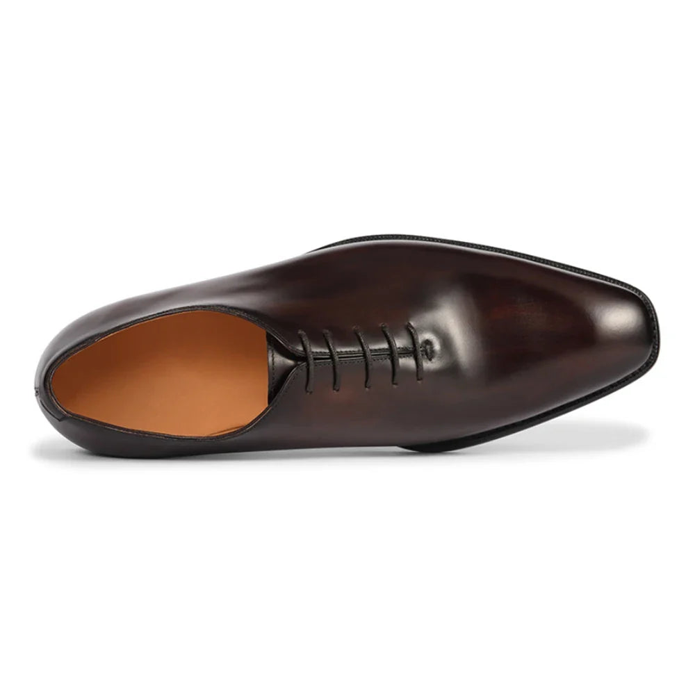 Oxford Dress Shoes Full-Grain Leather for Men Business Office Shoes