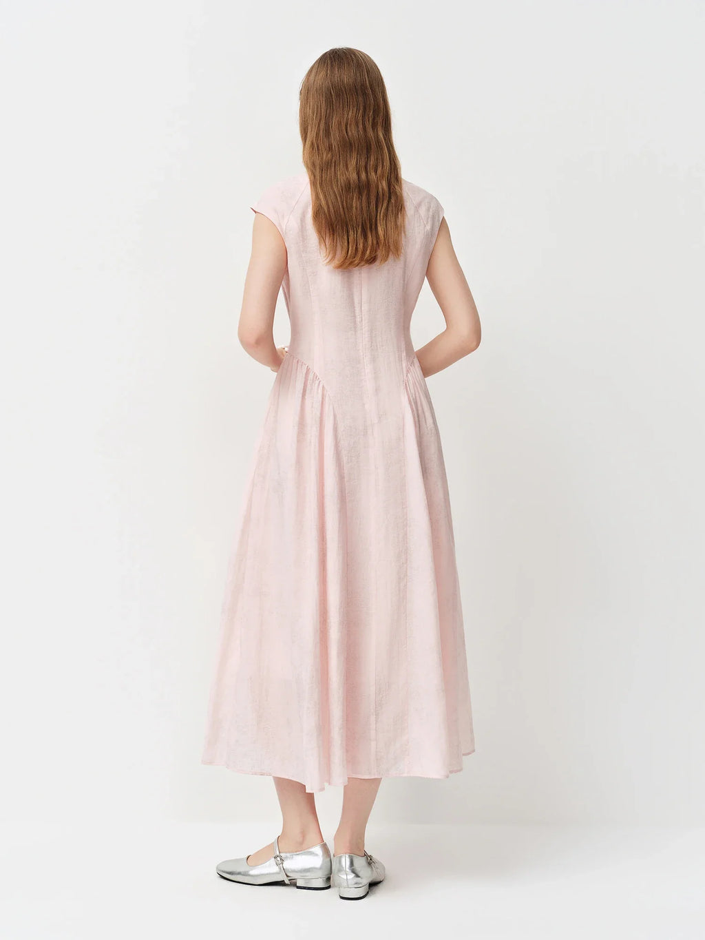 New Chinese Style Embroidery Slim-Fit Long Dress for Women 2026 Summer New Arrivals A-Line Waist-defining Skirt for Dates