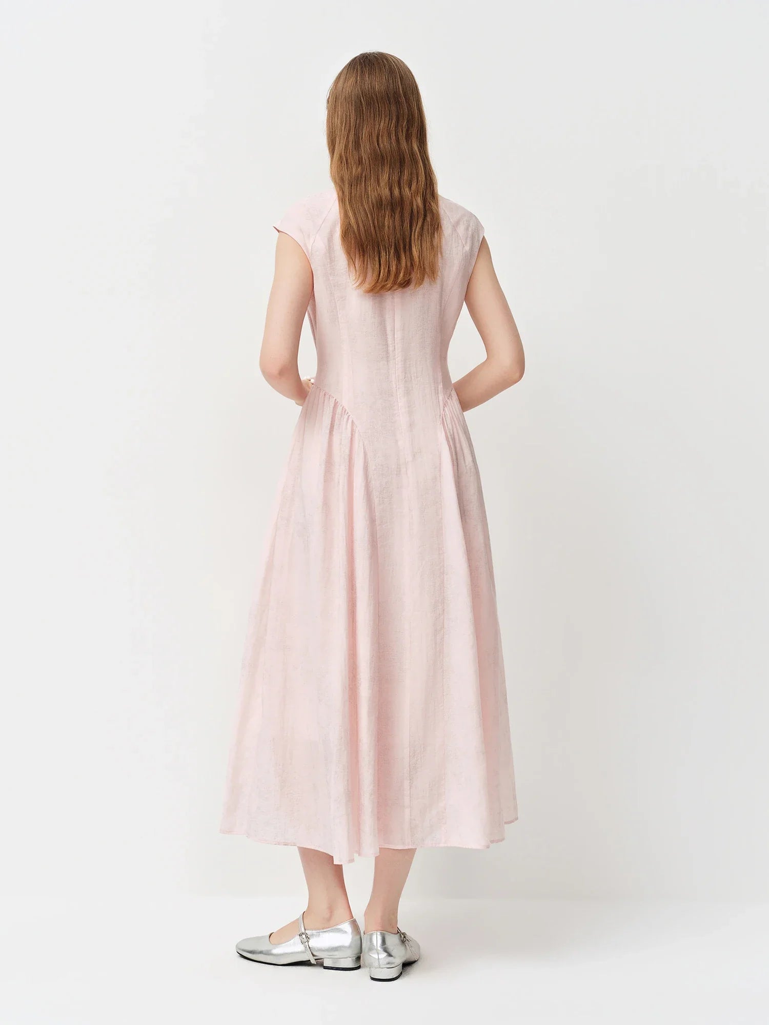 New Chinese Style Embroidery Slim-Fit Long Dress for Women 2026 Summer New Arrivals A-Line Waist-defining Skirt for Dates
