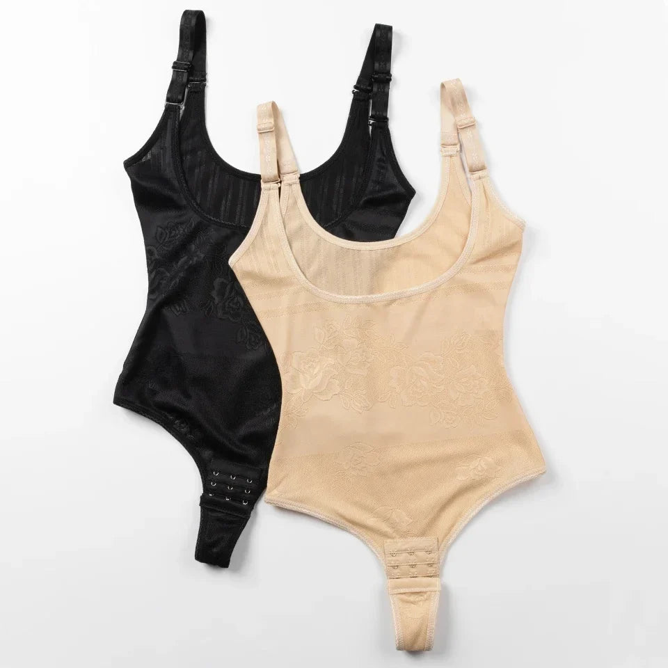 Women Shapewear Bodysuit New Tummy Control Shapewear Waist Trainer Thong Body Shaper Colombian Fajas Slimming Underwear