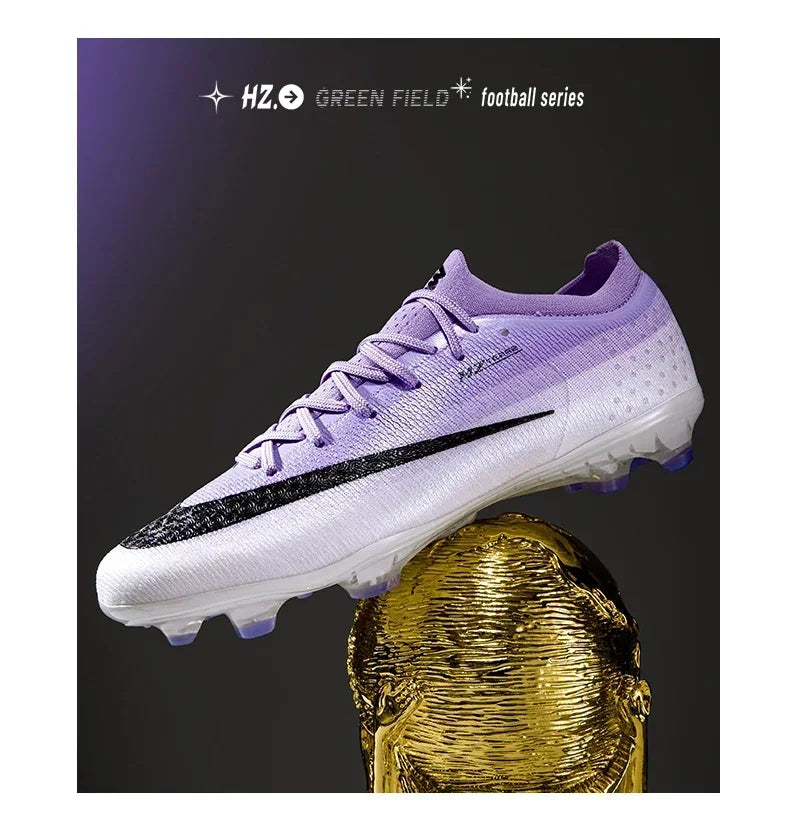 New Men Soccer Shoes Hot Sale Women Professional Football Boots Futsal Cleats Ultralight Unisex High-quality TF/FG Sneakers