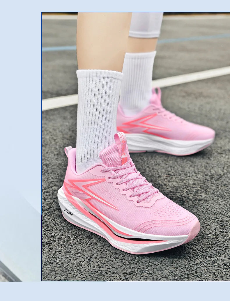 Marathon Men Running Shoes Speciality Sports Shoes Breathable Lightweight Carbon Board Women's Trend Athletic Sneakers Women