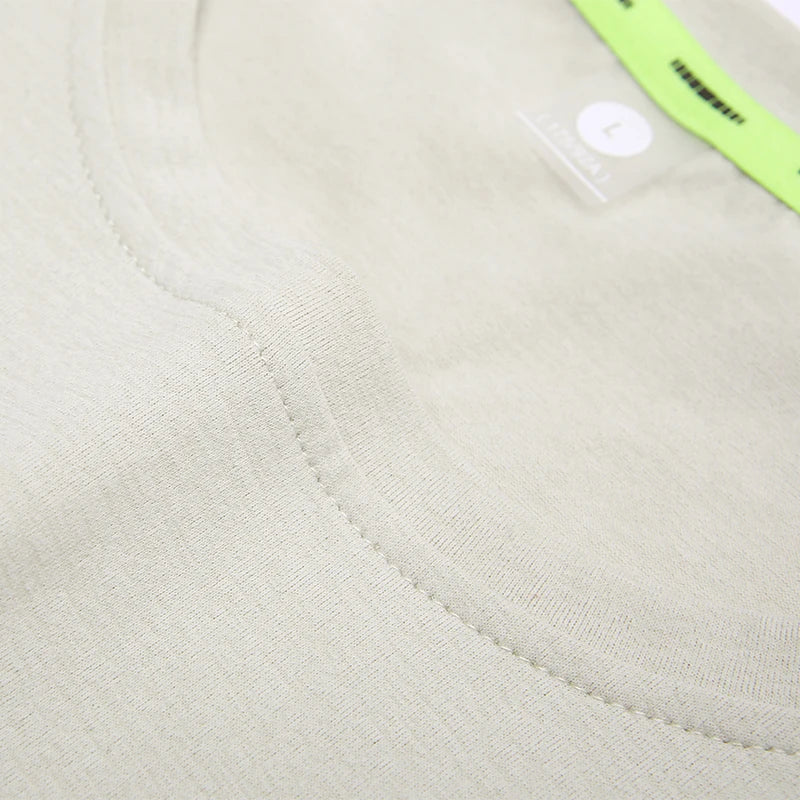 High Quality Men's Outdoor Hiking Running Weight Loss Fitness Sports Quick Drying T-Shirt Ice Silk Breathable Sweatshirt