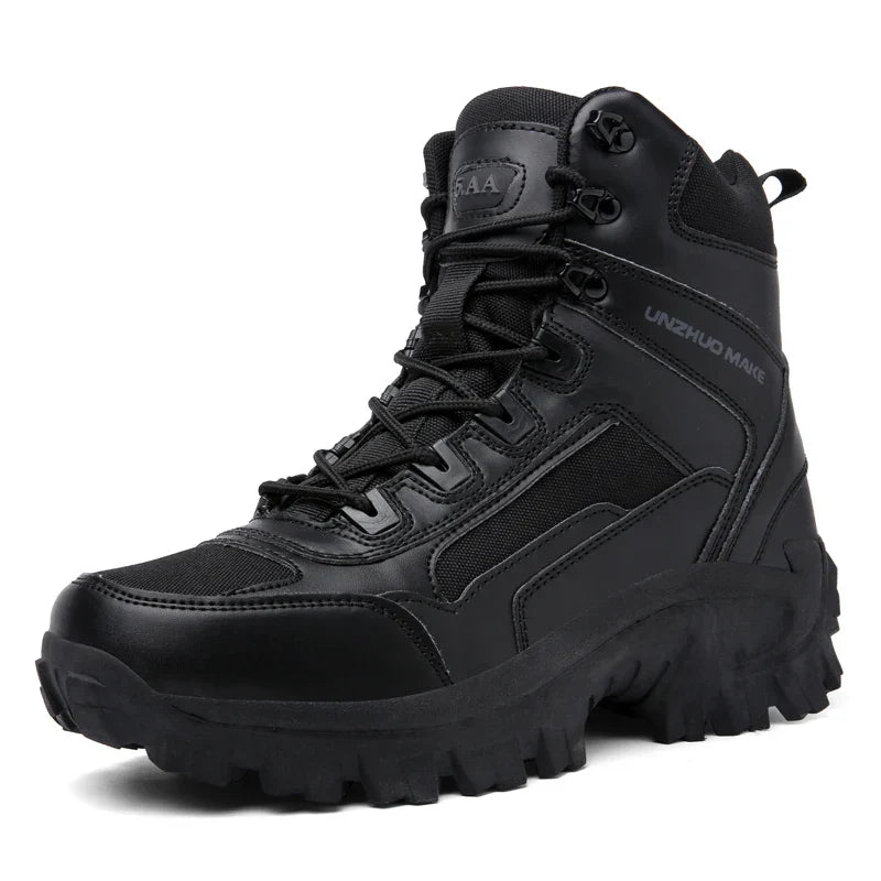 Men'sHiking Shoes Tactical Sport Shoes Male High Top Waterproof Outdoor Mountain Climbing Shoes Hunting Boots Men Outdoor Boots