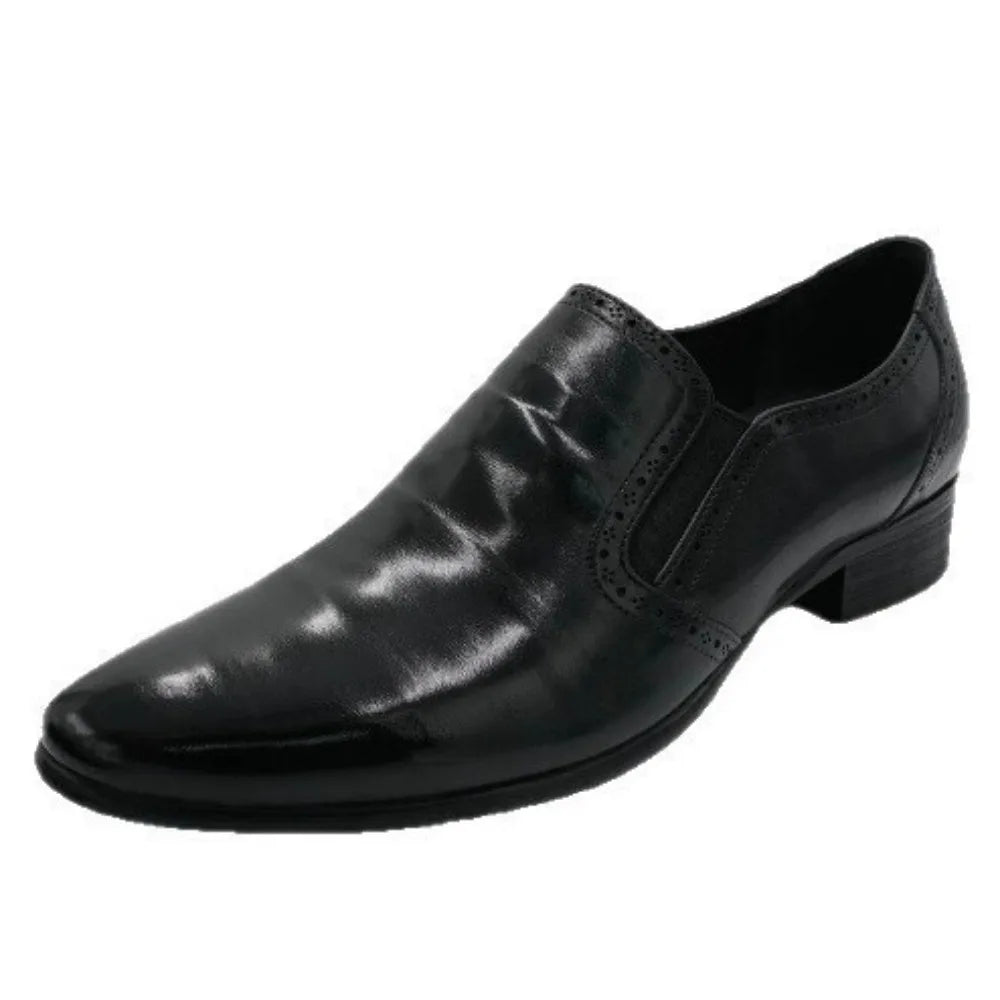 Spring Autumn New Pointed Leather Shoes for Men Solid Color Business Casual Shoes Male Fashion Designer Dress Shoe Man