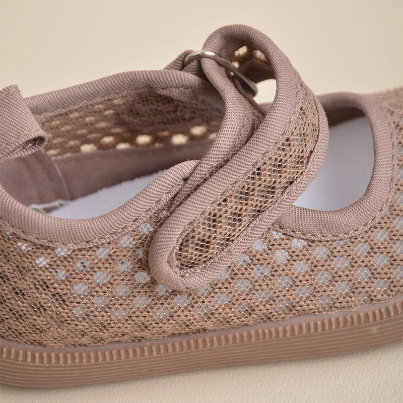 Popular Kids Summer Breathable Mesh Sneakers Toddlers Daily Flat School Walking Running Sports Shoes EY8275